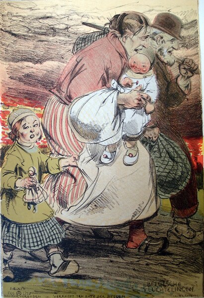 Escaping War by VINTAGE POSTER
